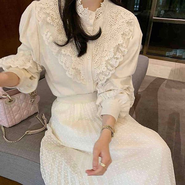 dress spring vintage two women outfits long sleeve blouses and high waist polka-dot mesh skirt piece lady sets yuju 6lmt, Black;gray
dress spring vintage two women outfits long sleeve blouses and high waist polka-dot mesh skirt piece lady sets yuju 6lmt, Black;gray
