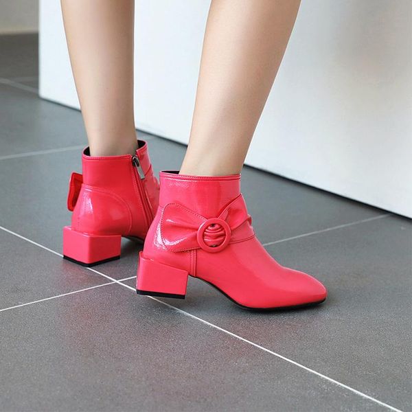 boots ods red patent leather black ankle for women winter square high heel zipper round toe woman shoes big size 46
boots ods red patent leather black ankle for women winter square high heel zipper round toe woman shoes big size 46