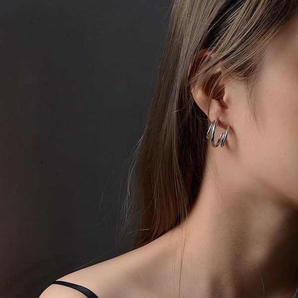 stud european and american style multi layer geometric earrings for women fashion stainless steel ear cuffs jewelry, Golden;silver
stud european and american style multi layer geometric earrings for women fashion stainless steel ear cuffs jewelry, Golden;silver