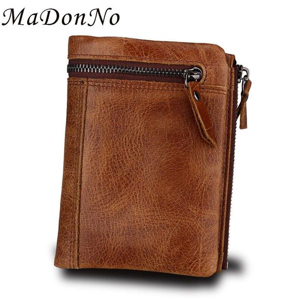 wallets genuine cow leather men wallet fashion coin pocket trifold design short purse rfid male mini slim vallet, Red;black
wallets genuine cow leather men wallet fashion coin pocket trifold design short purse rfid male mini slim vallet, Red;black