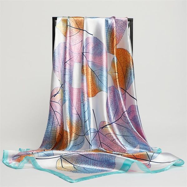 scarves korea 2021 silk satin square scarf print leaf kerchief shawl muslim head bule pink hairband bag female bandana 90vm*90cm, Blue;gray
scarves korea 2021 silk satin square scarf print leaf kerchief shawl muslim head bule pink hairband bag female bandana 90vm*90cm, Blue;gray