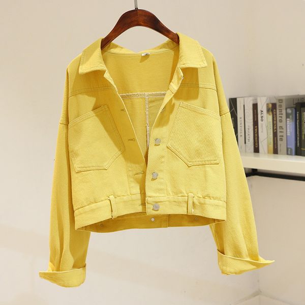 jacket yellow purple denim jacket coat women spring korean fashion short loose outerwear chaqueta mujer back split jeans jackets female, Black;brown
jacket yellow purple denim jacket coat women spring korean fashion short loose outerwear chaqueta mujer back split jeans jackets female, Black;brown