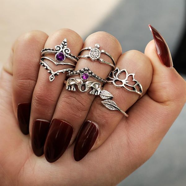 set sell bohemian retro crystal flower leaves hollow lotus gold rings women wedding anniversary gift cluster, Golden;silver
set sell bohemian retro crystal flower leaves hollow lotus gold rings women wedding anniversary gift cluster, Golden;silver