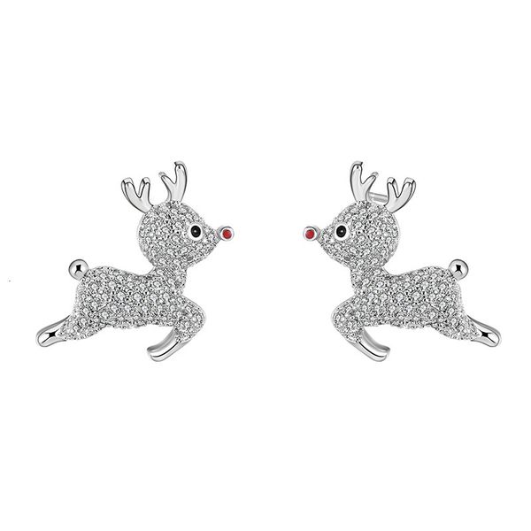 dangle earrings japanese and korean ol zircon deer feminine personality small fresh pearl, Silver
dangle earrings japanese and korean ol zircon deer feminine personality small fresh pearl, Silver