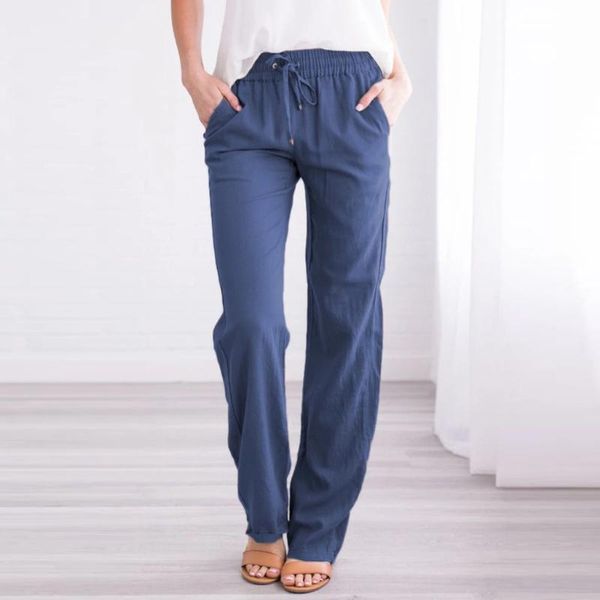 women's pants & capris woman casual solid color cotton linen elastic waist drawstring long wide leg home femme pantalon 5xl, Black;white
women's pants & capris woman casual solid color cotton linen elastic waist drawstring long wide leg home femme pantalon 5xl, Black;white
