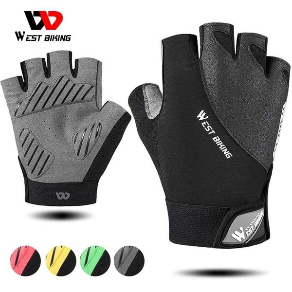 west biking summer cycling gloves mtb mountain road bike half finger men women bicycle gym fitness non-slip sports 211214, Blue;gray
west biking summer cycling gloves mtb mountain road bike half finger men women bicycle gym fitness non-slip sports 211214, Blue;gray