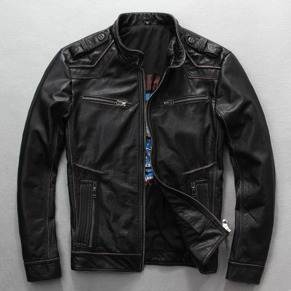 men's 2021 motorcycle leather jacket vintage black thick cowhide genuine rider jackets back 3d cross biker coats & faux
men's 2021 motorcycle leather jacket vintage black thick cowhide genuine rider jackets back 3d cross biker coats & faux