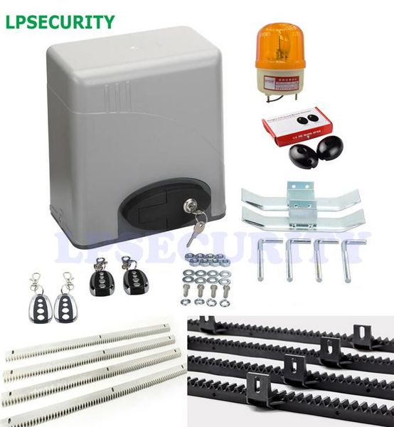lpsecurity 120v 230v home automation 600kg electric gate door motor with 4pcs remote controller 5m/6m/7m rack pcell strobe
lpsecurity 120v 230v home automation 600kg electric gate door motor with 4pcs remote controller 5m/6m/7m rack pcell strobe
