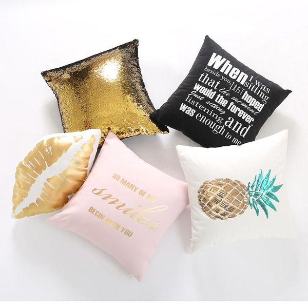 compact sequins pineapple pillowcase pink letters gold stamping lips golden sofa cushion covers home decorative magical color cushion/decora
compact sequins pineapple pillowcase pink letters gold stamping lips golden sofa cushion covers home decorative magical color cushion/decora