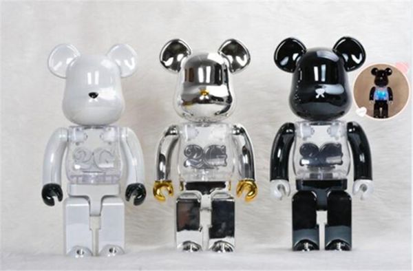 new style 400% 28cm bearbrick the abs and electroplating luminous 2g fashion bear chiaki figures toy for collectors be@rbrick art work model
new style 400% 28cm bearbrick the abs and electroplating luminous 2g fashion bear chiaki figures toy for collectors be@rbrick art work model