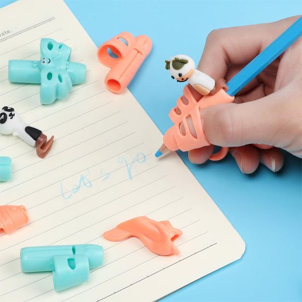 16pcs pencil holder grip children cute pen handle rod handwriting aid guide hold posture correction for kids gift stationery refills, Black;red
16pcs pencil holder grip children cute pen handle rod handwriting aid guide hold posture correction for kids gift stationery refills, Black;red