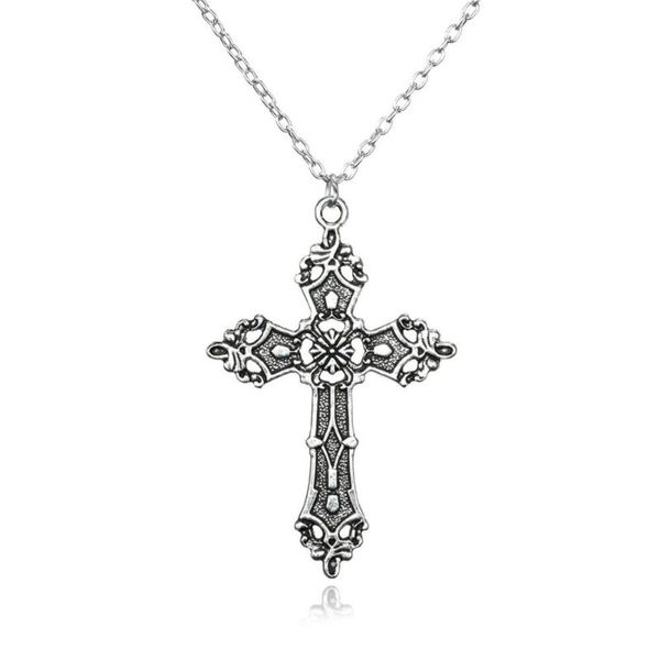 simple classic fashion cross antique silver color pendant girl short long chain necklaces jewelry for women
simple classic fashion cross antique silver color pendant girl short long chain necklaces jewelry for women
