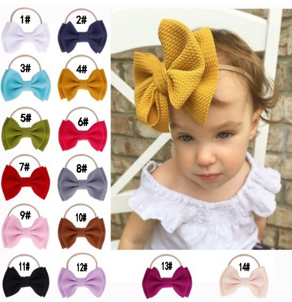 14 color children lovely solid color butterfly knot nylon headband with baby girl boutique accessories party gifts, Golden;silver
14 color children lovely solid color butterfly knot nylon headband with baby girl boutique accessories party gifts, Golden;silver