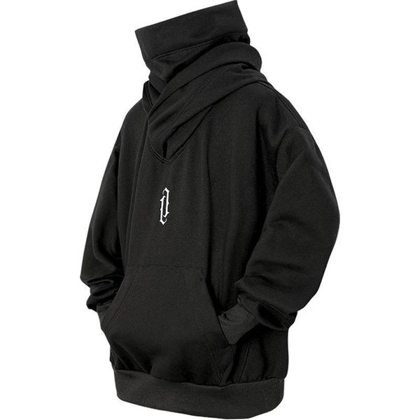 techwear black hoodie hoodies sweatshirt with hood harajuku japanese streetwear hip hop autumn turtleneck men joggers 220307
techwear black hoodie hoodies sweatshirt with hood harajuku japanese streetwear hip hop autumn turtleneck men joggers 220307