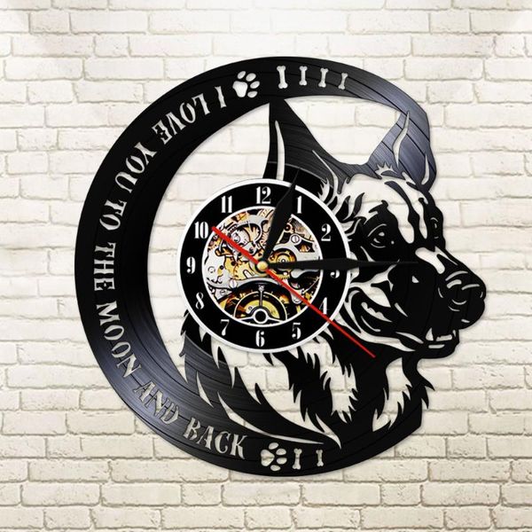 wall clocks german shepherd i love you to the moon and back paws bone 3d quartz needle clock nightlight watch modern home decoration
wall clocks german shepherd i love you to the moon and back paws bone 3d quartz needle clock nightlight watch modern home decoration