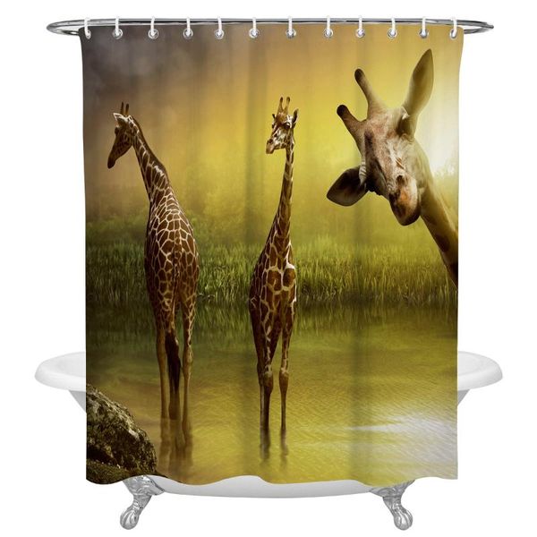 shower curtains giraffe forest water yellow waterproof fabric curtain polyester bathroom decoration accessories cortinas
shower curtains giraffe forest water yellow waterproof fabric curtain polyester bathroom decoration accessories cortinas