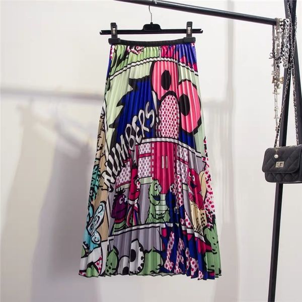 spring -coming europen cartoon pattern high elasticity pleated skirt high street style a-line mid-calf christmas 210522, Black
spring -coming europen cartoon pattern high elasticity pleated skirt high street style a-line mid-calf christmas 210522, Black