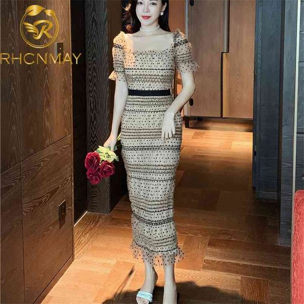 summer women midi dress fashion designer puff sleeve patchwork dot printed elegant female party dresses vestidos 210506, Black;gray
summer women midi dress fashion designer puff sleeve patchwork dot printed elegant female party dresses vestidos 210506, Black;gray