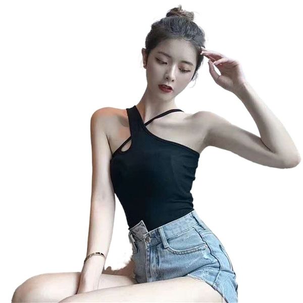 cross camis slim female camisole summer hollow out streetwear sleeveless crop solid color cotton basic women 210520, White
cross camis slim female camisole summer hollow out streetwear sleeveless crop solid color cotton basic women 210520, White