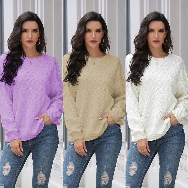 women's sweaters sweater women pullover 2021 ladies amazon source wave pattern ear solid color round neck sj3237, White;black
women's sweaters sweater women pullover 2021 ladies amazon source wave pattern ear solid color round neck sj3237, White;black