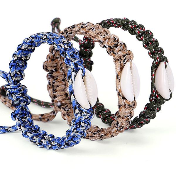 beaded, strands handmade bohemia braided shell charms bracelets woven rope bracelet beach conch pulsera mujer hombre ethnic, Black
beaded, strands handmade bohemia braided shell charms bracelets woven rope bracelet beach conch pulsera mujer hombre ethnic, Black