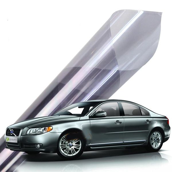 car sunshade 50cmx3m vlt 81% grey blue uv+insulation auto window tint film 2 ply solar protection