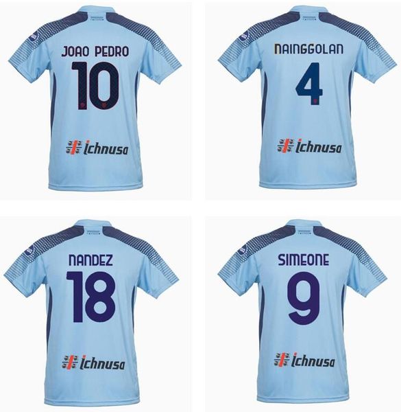 21 22 Cagliari Calcio soccer jerseys third 2021 2022 godin JOAO PEDRO NANDEZ NAINGGOLAN MARIN Simeone SOTTIL Oliva PAVOLETTI maglie KDEW, Black;yellow
21 22 Cagliari Calcio soccer jerseys third 2021 2022 godin JOAO PEDRO NANDEZ NAINGGOLAN MARIN Simeone SOTTIL Oliva PAVOLETTI maglie KDEW, Black;yellow