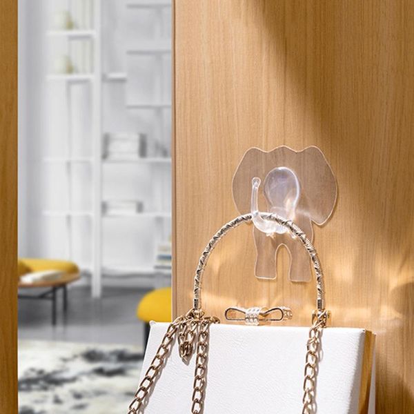 hooks & rails cartoon elephant shaped transparent self-adhesive wall hook kitchen bathroom towel hanger racks tool
hooks & rails cartoon elephant shaped transparent self-adhesive wall hook kitchen bathroom towel hanger racks tool