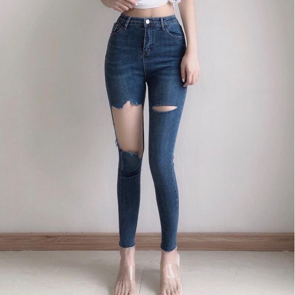 women's jeans tvvovvinblue high waist large hole skinny 2021 spring summer slim elastic hip raising quarter leggings uivu, Blue
women's jeans tvvovvinblue high waist large hole skinny 2021 spring summer slim elastic hip raising quarter leggings uivu, Blue
