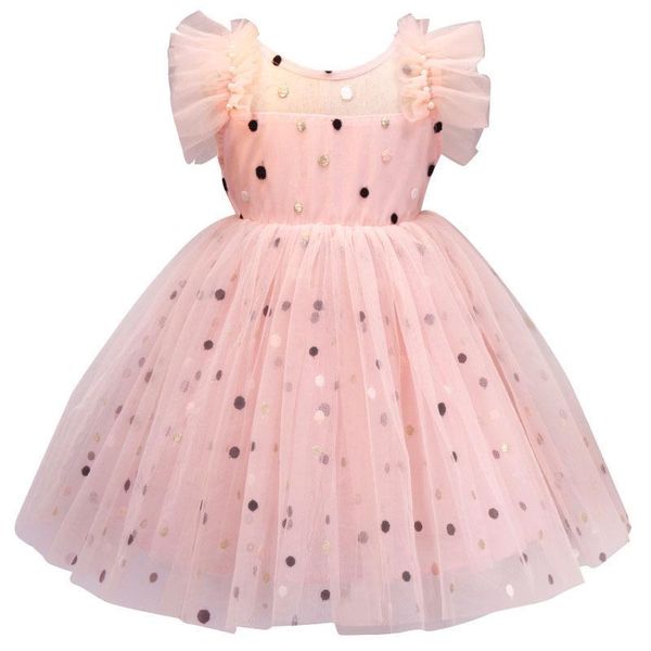 children's dress summer girl sweet embroidery polka dot flying sleeve vest princess mesh patchwork party girl's dresses, Red;yellow
children's dress summer girl sweet embroidery polka dot flying sleeve vest princess mesh patchwork party girl's dresses, Red;yellow