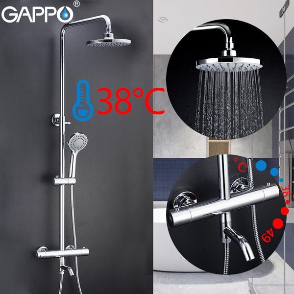 gappo shower faucets bathroom thermostatic shower faucet bath mixer set waterfall rain head set bathtub faucet tap
gappo shower faucets bathroom thermostatic shower faucet bath mixer set waterfall rain head set bathtub faucet tap