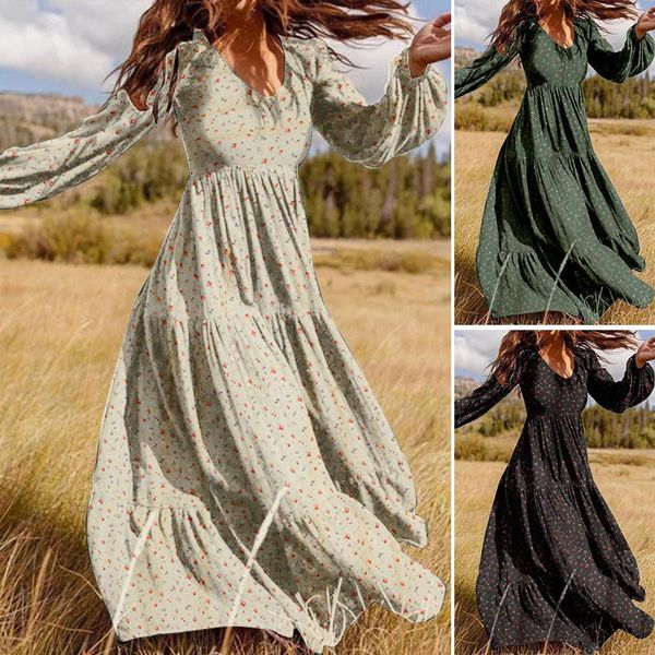 spring casual long sleeve v-neck floral dress big size 5xl boho print maxi elegant loose chiffon vestidos dresses, Black;gray
spring casual long sleeve v-neck floral dress big size 5xl boho print maxi elegant loose chiffon vestidos dresses, Black;gray