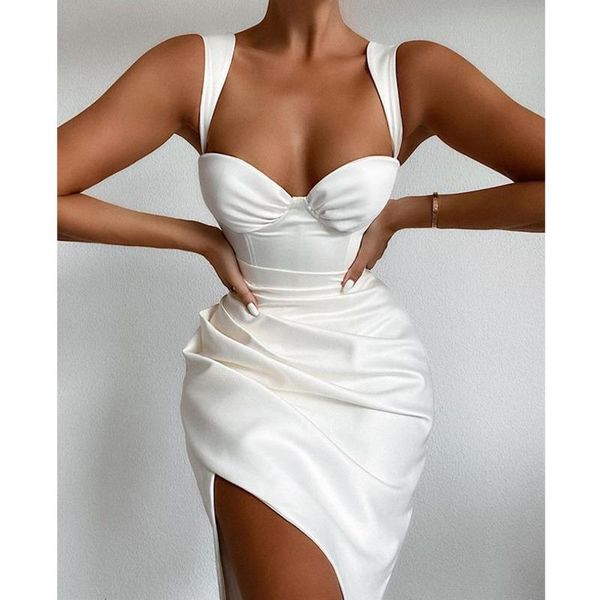 casual dresses dgirl white long dress women winter backless spaghetti strap ruched slip midi sundresses 2021 ladies pleated clothes, Black;gray
casual dresses dgirl white long dress women winter backless spaghetti strap ruched slip midi sundresses 2021 ladies pleated clothes, Black;gray