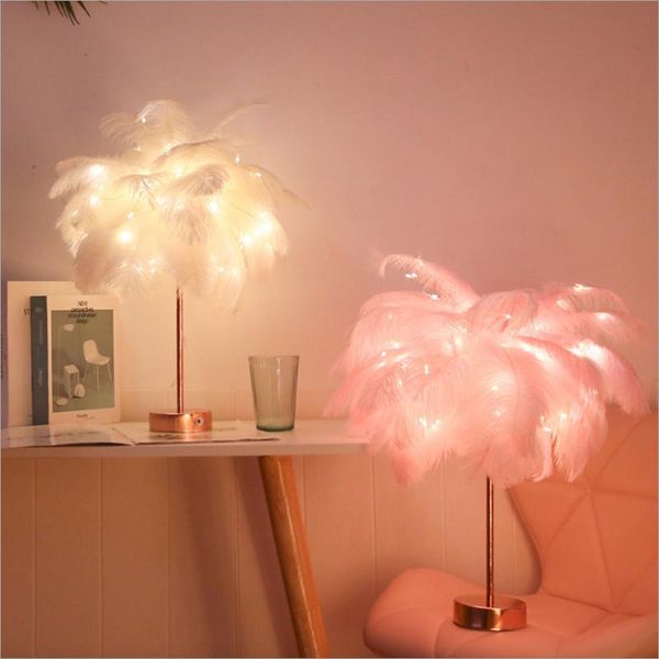 table lamps remote control feather lamp usb/ battery power diy creative warm light tree lampshade wedding home bedroom decor
table lamps remote control feather lamp usb/ battery power diy creative warm light tree lampshade wedding home bedroom decor