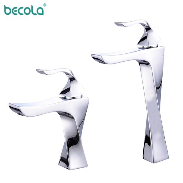 becola black/chrome/brushed color brass bathroom tall/short basin faucet single handle cold and water mixer tap 2021a18 sink faucets 
becola black/chrome/brushed color brass bathroom tall/short basin faucet single handle cold and water mixer tap 2021a18 sink faucets