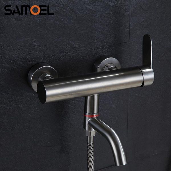 fashion stainless steel wall-mounted single handle shower faucet set brushed bath tub water tap with pressurized s1068 bathroom sets
fashion stainless steel wall-mounted single handle shower faucet set brushed bath tub water tap with pressurized s1068 bathroom sets