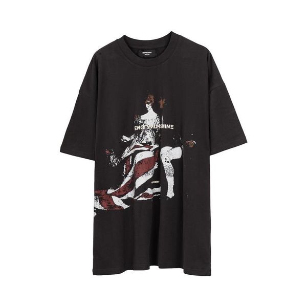 men's t-shirts represent 2021 summer printed distressed short-sleeved t-shirt for men and women youth campus set shirt, White;black
men's t-shirts represent 2021 summer printed distressed short-sleeved t-shirt for men and women youth campus set shirt, White;black