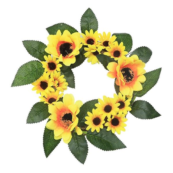 artificial yellow sunflower wreath decorative for wedding home front door wall hanging pendant floral hoop ring garland gifts flowers & wrea
artificial yellow sunflower wreath decorative for wedding home front door wall hanging pendant floral hoop ring garland gifts flowers & wrea