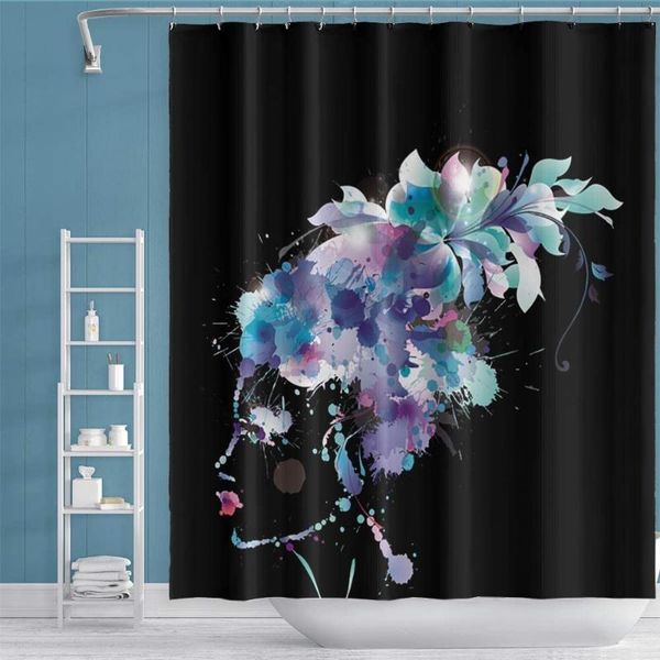 african woman abstract watercolor art black girl polyester fabric waterproof bath curtains shower
african woman abstract watercolor art black girl polyester fabric waterproof bath curtains shower