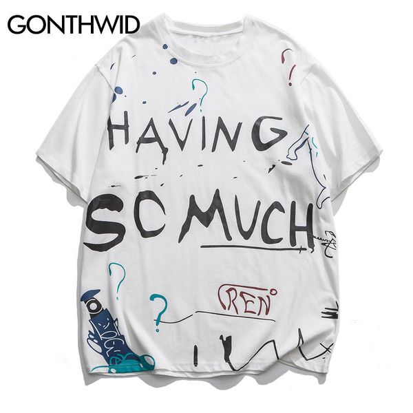 gonthwid harajuku graffiti print streetwear t-shirts hip hop casual fashion short sleeve tshirts men summer hipster tees y0322, White;black
gonthwid harajuku graffiti print streetwear t-shirts hip hop casual fashion short sleeve tshirts men summer hipster tees y0322, White;black