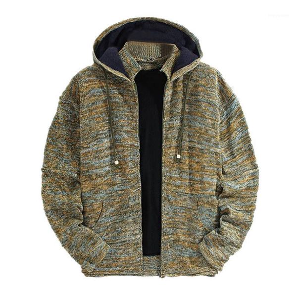 men's jackets autumn&winter warm zipper long sleeved tether windbreaker hooded knitted jacket fashion casual coat, Black;brown
men's jackets autumn&winter warm zipper long sleeved tether windbreaker hooded knitted jacket fashion casual coat, Black;brown