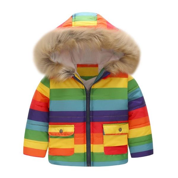 toddler baby girl boy beautiful color fashion coat stripe rainbow winter warm jacket hooded windproof w1226, Blue;gray
toddler baby girl boy beautiful color fashion coat stripe rainbow winter warm jacket hooded windproof w1226, Blue;gray