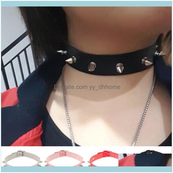 necklaces & pendants jewelrychic punk rock gothic women men leather spike rivet stud collar choker necklace statement jewelry 48.5cm, Golden;silver
necklaces & pendants jewelrychic punk rock gothic women men leather spike rivet stud collar choker necklace statement jewelry 48.5cm, Golden;silver