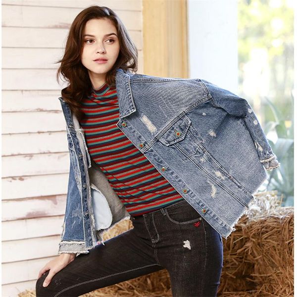 women's jackets 2021 spring denim jacket women weave fashion print hip hop jeans coat long sleeve washed female harajuku, Black;brown
women's jackets 2021 spring denim jacket women weave fashion print hip hop jeans coat long sleeve washed female harajuku, Black;brown