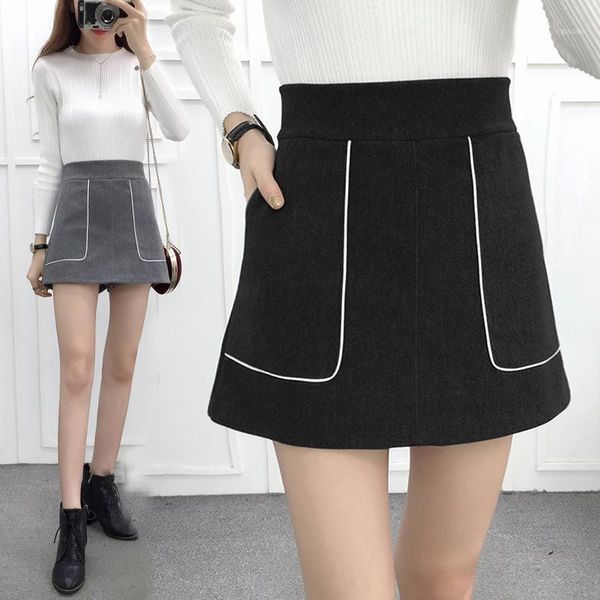 skirts winter women's spring and autumn a- line height kidney short kirt woman faldas jupe, Black
skirts winter women's spring and autumn a- line height kidney short kirt woman faldas jupe, Black