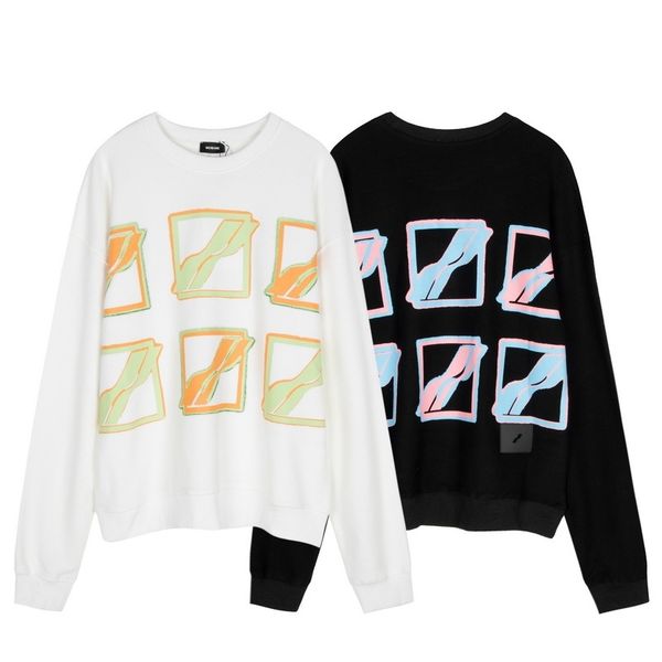 correct we11done new colorful six piece halo printed street hip hop thin sweater, Black
correct we11done new colorful six piece halo printed street hip hop thin sweater, Black