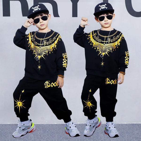 clothing sets spring kids for big boys fashion children sports suits o-neck sweatshirts baby loose trousers 2 piece set, White
clothing sets spring kids for big boys fashion children sports suits o-neck sweatshirts baby loose trousers 2 piece set, White