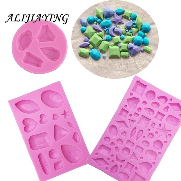 baking moulds 1pcs gem diamond shaped fondant cake chocolate candy silicone mold mould sugarcraft decorating tools d0110
baking moulds 1pcs gem diamond shaped fondant cake chocolate candy silicone mold mould sugarcraft decorating tools d0110