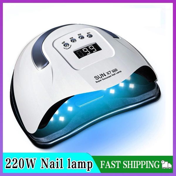 x7 max 220w nail lamp upgrade 57led uv potherapy quick dry gel dryer professional manicure1
x7 max 220w nail lamp upgrade 57led uv potherapy quick dry gel dryer professional manicure1