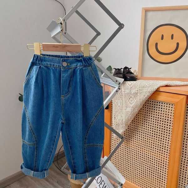 jeans children's denim pants 2021 autumn baby boys and girls solid radish loose casual trousers kids cowboy, Blue
jeans children's denim pants 2021 autumn baby boys and girls solid radish loose casual trousers kids cowboy, Blue